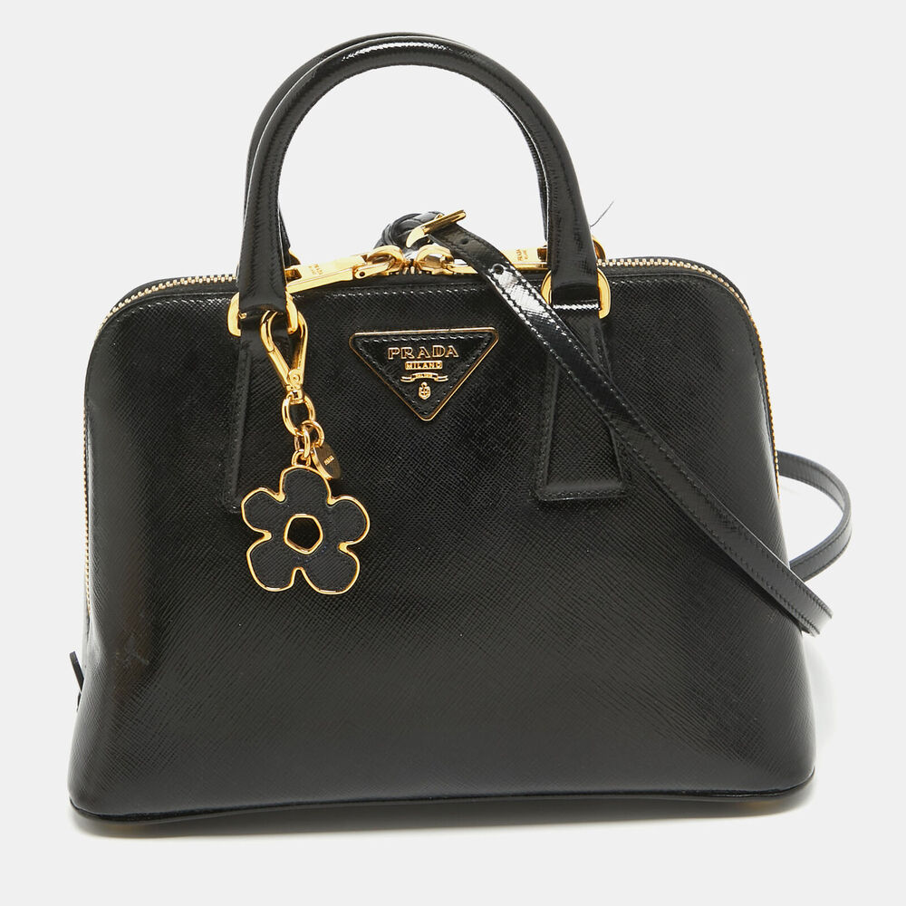 Prada Black Saffiano Leather Small #129540P92B - Picture 1 of 10